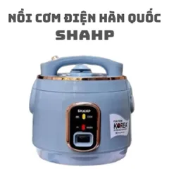 Nồi Cơm Điện SHAHP [1L/1.2L/1.8L] - Lòng Nồi Chống Dính Cao Cấp, Màu Xanh Pastel Sang Trọng - Nấu Cơm Chín Nhanh 814236
