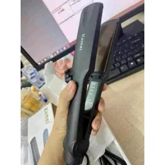Máy Là Tóc Kemei KM-329 Chính Hãng - Máy Kẹp Tóc Duỗi Tóc Bản Rộng Cao Cấp, 4 Mức Nhiệt 814237