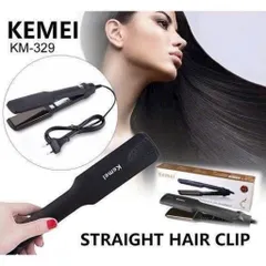 Máy Là Tóc Kemei KM-329 Chính Hãng - Máy Kẹp Tóc Duỗi Tóc Bản Rộng Cao Cấp, 4 Mức Nhiệt 814237
