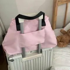 Túi Xách Du Lịch Hello Kitty Hồng Pastel - Túi Đựng Đồ Cá Nhân Cỡ Lớn, Có Quai Gài Vali Tiện Lợi 814246