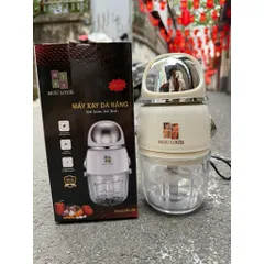 Máy Xay Đa Năng MISU LOUIS M2-68 Cối Thủy Tinh Lưỡi Dao Inox 3 Tầng – Máy Xay Thịt, Xay Tỏi Ớt, Rau Củ Mini Tiện Lợi 814255