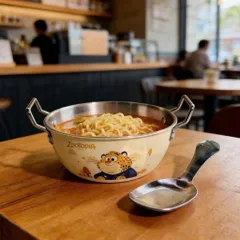 Bát Inox Cho Bé Ăn Dặm Zootopia Kèm Thìa – Bát Ăn Chống Nóng Cách Nhiệt Cao Cấp, Họa Tiết Hoạt Hình Đáng Yêu 814284