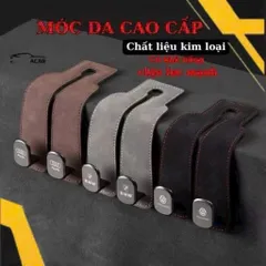Móc Treo Đồ Sau Ghế Ô Tô Da Cao Cấp ACAR – Móc Treo Túi Xách, Đồ Dùng Xe Hơi Chất Liệu Kim Loại Chịu Lực Mạnh 814289