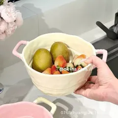 Tô sứ ăn mì có quai cầm kèm thìa decor phong cách Hàn Quốc - Bát sứ đựng soup dung tích lớn 1150ml mẫu mới 814292