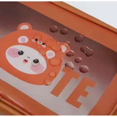 Set 3 Túi Đựng Mỹ Phẩm Trong Suốt Hình Gấu Cute – Túi Du Lịch, Túi Đựng Đồ Cá Nhân Tiện Lợi 814307