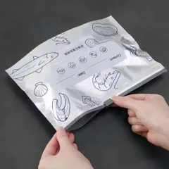 Set 30 Túi Zip Đựng Thực Phẩm Tự Hủy Sinh Học - Túi Zip Khóa Kéo Cao Cấp Trữ Đông Thịt Cá, Rau Củ (3 Kích Thước) 814311