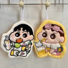 Combo 2 Khăn Lau Tay Nhà Bếp Hình Cu Shin Bút Chì Siêu Thấm Hút – Khăn Lau Đa Năng Sợi Bông San Hô Có Móc Treo Decor 814350
