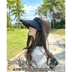 Mũ Chống Nắng Nửa Đầu Cao Cấp - Nón Visor Nữ Rộng Vành Chống Tia UV Họa Tiết Viền Bèo Đi Biển, Chơi Golf Thời Trang 814361