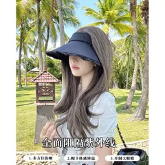 Mũ Chống Nắng Nửa Đầu Cao Cấp - Nón Visor Nữ Rộng Vành Chống Tia UV Họa Tiết Viền Bèo Đi Biển, Chơi Golf Thời Trang 814361