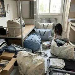 Túi Đựng Chăn Màn Quần ÁO Cỡ Lớn - Túi Chuyển Nhà Chống Nước, Vải Oxford Dày Dặn Có Khóa Kéo & Quai Xách Chắc Chắn 814383