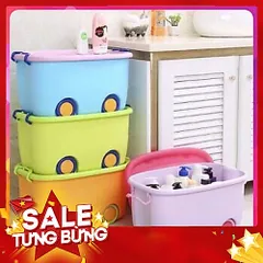 Combo 4 Thùng Đựng Đồ Chơi Size To - Giải Pháp Lưu Trữ Tiện Lợi Cho Không Gian Sống 814392