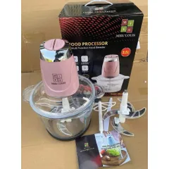 Máy Xay Thịt Đa Năng 3.5L Công Suất 1800W – Máy Xay Thực Phẩm Gia Đình Cối Thủy Tinh Dày, Lưỡi Dao Inox 4 Cánh Xay 814401