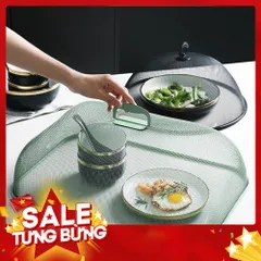Lồng Bàn Lưới Kim Loại Chống Côn Trùng, Chụp Thức Ăn Thông Minh, Đồ Dùng Nhà Bếp Tiện Lợi 814412
