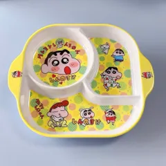 Khay Ăn Dặm, Khay Cơm Chia 3 Ngăn Hình Nhân Vật Hoạt Hình Đáng Yêu Cho Bé Kèm Đũa Thìa 814439