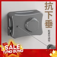 Dây phơi quần áo dây rút treo trong phòng tắm ngoài ban công ngoài trời dài tới 5.1m 814449