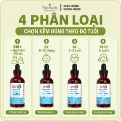 Kẽm Hữu Cơ MaryRuth’s Dạng Lỏng Nhỏ Giọt Cho Bé Từ 6 Tháng, Trẻ Em, Người Lớn Mẹ Bầu Liquid Zinc