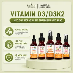 MaryRuth's Vitamin D3 D3+K2 Thuần Chay Dạng Xịt/Nhỏ Giọt Cho Bé & Gia Đình, Hỗ Trợ Xương Và Miễn Dịch