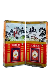 Sâm Khô Nguyên Củ Hộp Thiếc Hàn Quốc - Hồng Sâm 6 Năm Tuổi 300g, Giúp Bồi Bổ Sức Khỏe và Cải Thiện Giấc Ngủ 814502