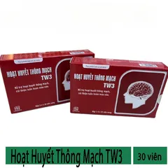 Hoạt Huyết Thông Mạch TW3 hỗ trợ giảm nguy cơ hình thành cục máu đông 30v