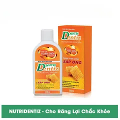 Dung Dịch Nha Khoa NUTRIDENTIZ - Cho Răng Lợi Chắc Khỏe Chai 250 ml