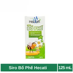 Siro Bổ Phế Hecati hỗ trợ bổ phế, giảm ho, giảm đờm (hộp 125ml)