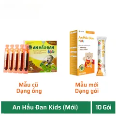 Siro Uống An Hầu Đan Kids - 1 Hộp - Hỗ Trợ Trẻ Bổ Phế, Giảm Ho, Long Đờm 