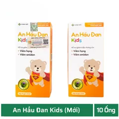 Siro Uống An Hầu Đan Kids - 1 Hộp - Hỗ Trợ Trẻ Bổ Phế, Giảm Ho, Long Đờm 