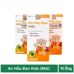 Siro Uống An Hầu Đan Kids - 1 Hộp - Hỗ Trợ Trẻ Bổ Phế, Giảm Ho, Long Đờm 