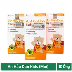 Siro Uống An Hầu Đan Kids - 1 Hộp - Hỗ Trợ Trẻ Bổ Phế, Giảm Ho, Long Đờm 