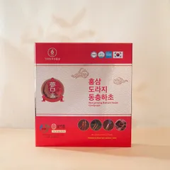 Nước hồng sâm cát cánh đông trùng hạ thảo Hàn Quốc hộp 30 gói x 70ml 814555