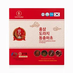 Nước hồng sâm cát cánh đông trùng hạ thảo Hàn Quốc hộp 30 gói x 70ml 814555