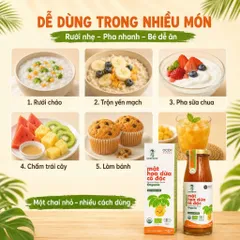 Mật Hoa Dừa Cô Đặc SOKFARM Organic Cho Bé 250g Tạo Vị Ngọt Thanh Dễ Sử Dụng