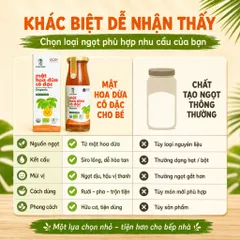 Mật Hoa Dừa Cô Đặc SOKFARM Organic Cho Bé 250g Tạo Vị Ngọt Thanh Dễ Sử Dụng
