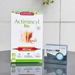 Combo Actimincyl Bio + Hydromin OFF | Hỗ Trợ Kiểm Soát Cân Nặng, Cân Bằng Nước, Nhẹ Người