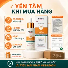Serum chống nắng Eucerin Oil Control SPF50+ 30ml – Mỏng nhẹ, hỗ trợ kiểm soát dầu cho da dầu mụn