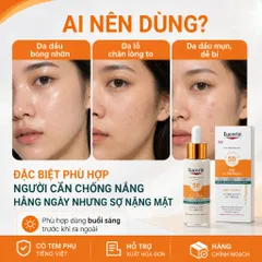 Serum chống nắng Eucerin Oil Control SPF50+ 30ml – Mỏng nhẹ, hỗ trợ kiểm soát dầu cho da dầu mụn