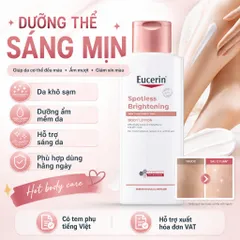 Sữa Dưỡng Thể Eucerin Spotless Brightening 250ml Dưỡng Ẩm, Hỗ Trợ Sáng Da, Đều Màu