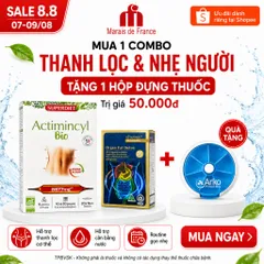 Combo Actimincyl Bio + Vitatree Organ Fat Detox | Hỗ Trợ Chuyển Hóa, Kiểm Soát Cân Nặng