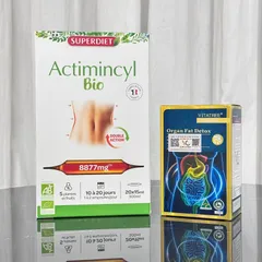 Combo Actimincyl Bio + Vitatree Organ Fat Detox | Hỗ Trợ Chuyển Hóa, Kiểm Soát Cân Nặng