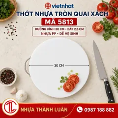 Thớt Nhựa Tròn Quai Xách Việt Nhật 5813