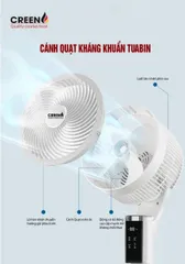Quạt tuần hoàn thông minh CREEN CR-FSM50-DC