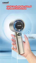 Quạt tích điện cầm tay Tubor CREEN CR-M11