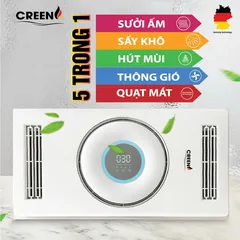 QUẠT SƯỞI NHÀ TẮM THÔNG MINH CREEN CR-SMH688