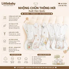 Nhộng chũn thông hơi xuất Hàn giúp bé ngủ ngon , mềm mịn ,có khoả thoải mái và tiện dụng