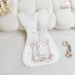Nhộng chũn thông hơi xuất Hàn giúp bé ngủ ngon , mềm mịn ,có khoả thoải mái và tiện dụng