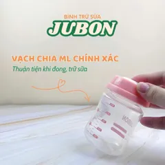 XẢ KHO Bộ 3 bình trữ sữa Jubon cổ rộng 150ml, nhựa PP cao cấp không chứa BPA an toàn bé cho bé