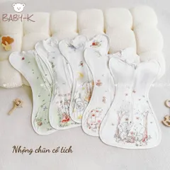 Nhộng chũn thông hơi xuất Hàn giúp bé ngủ ngon , mềm mịn ,có khoả thoải mái và tiện dụng