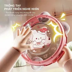 Bộ đồ chơi lục lạc 6 món cho bé siêu dễ thương, kích thích thính giác trẻ sơ sinh