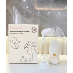 Máy hút sữa cầm tay BABY-K | Nhẹ nhàng, êm ái, dễ vệ sinh cho mẹ sau khi sử dụng