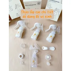 Máy hút sữa cầm tay BABY-K | Nhẹ nhàng, êm ái, dễ vệ sinh cho mẹ sau khi sử dụng